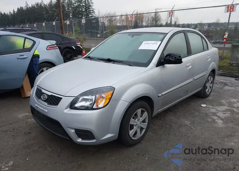 2010 Kia Rio Lx from USA, damaged, VIN KNADH4A30A6673697